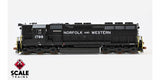 ScaleTrains SXT39735 EMD SD45 IIb2, Norfolk & Western/Claytor #1799 DCC & Sound HO Scale