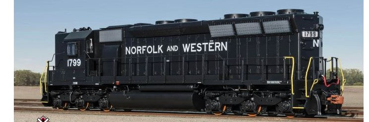 ScaleTrains SXT39735 EMD SD45 IIb2, Norfolk & Western/Claytor #1799 DCC & Sound HO Scale