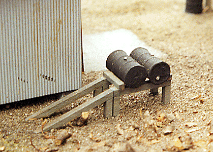 Image for 464-23000 Oil Drum Rack w/Drums 2/