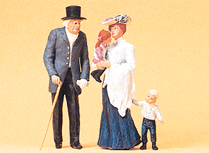 Image for 590-45066 Old man woman & children