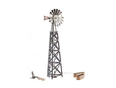 Woodland Scenics 5867 Old Windmill - Built-&-Ready Landmark Structures(R) -- Weathered O Scale
