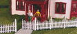 Image for 493-2308 Picket Fence HO Ornate