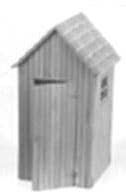 thumbnail image 2 of Tichy Train Group HO Scale Coal Bins – Plastic Kit – 3 Pack – #8167 2 of 3