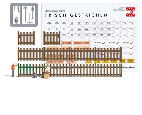Image for 189-7984 Painting a Fence