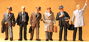 Image for 590-10381 Businessmen w/Coats 6/