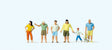 Image for 590-10672 Passers-by Summer Clothes