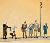 Image for 590-10414 People waiting for bus 6/