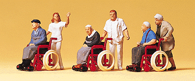 Image for 590-10479 Elderly In Wheelchairs 6/