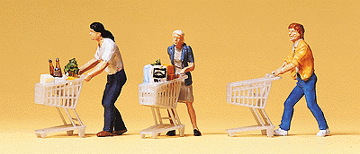 Image for 590-10488 People w/Grocery Carts 3/