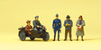 Image for 590-10565 Passersby w/Motorcycle 5/