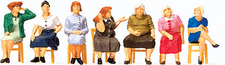 Image for 590-10580 Seated Women Waiting 7/