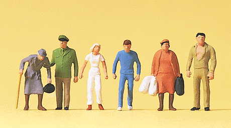 Image for 590-14023 Passers-by w/Policeman 6/