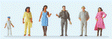 Image for 590-14045 Passers-By 6/