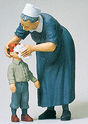 Image for 590-45507 Protestant Sister w/Chld