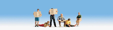 Image for 528-15575 People Reading 6/