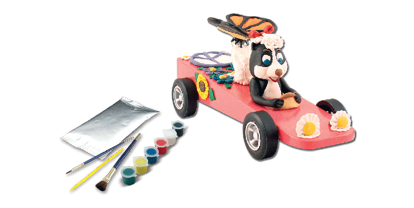 Woodland Scenics 3929 PineCar(R) Accessories -- Featherweight Customizing Kit A Scale