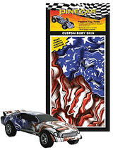 Woodland Scenics 3980 PineCar(R) Body Skin(TM) Custom Transfers -- Freedom Flag A Scale