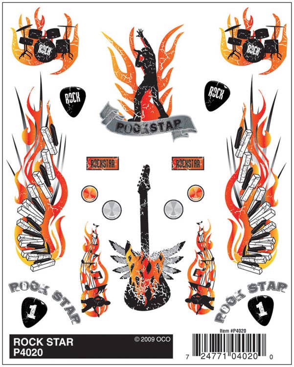 Image for 785-4020 RockStar Dry Transfer