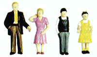 Image for 570-93357 Plastic family figures 9/