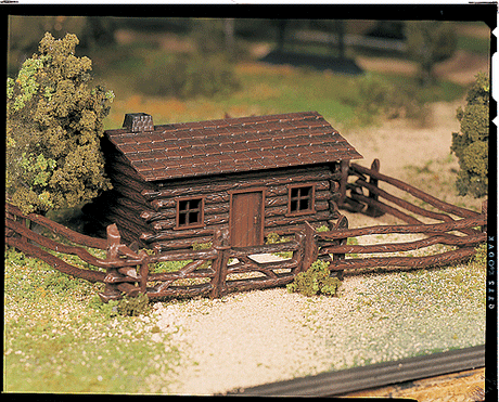 Image for 160-45982 Log Cabin w/Rstc Fence Kt