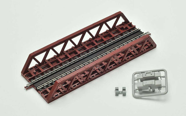 Image for 738-3250 Pony Truss Bridge Red
