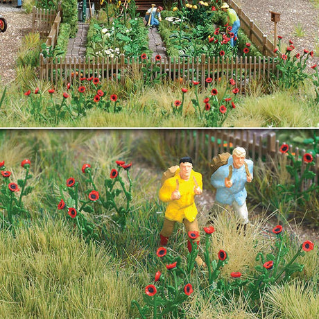 Image for 189-1255 Poppy Plants Red 80/