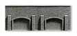 Image for 528-58058 Arcade Wall gray Brick