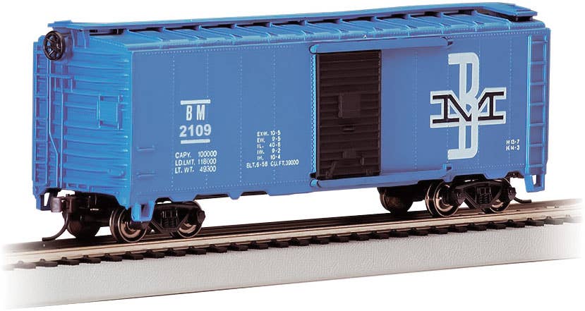 Image for 160-16003 40' Boxcar B&M #2109 McGn