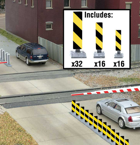 Image for 949-4168 Quiet Xing Marker Ylw/Blk