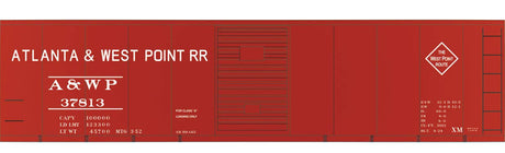 Image for 293-10065S A&WP 40' Steel Boxcar