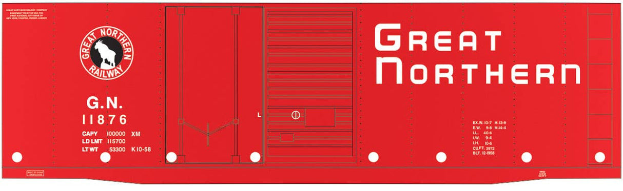 Image for 293-10087S S GN 40' Dbl Dr Stl Bxcar