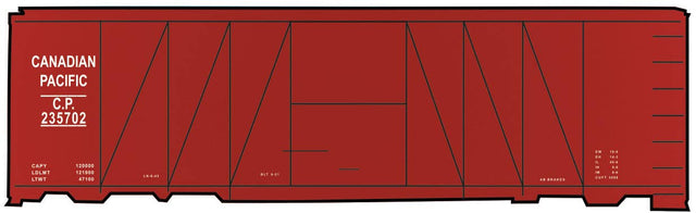 Image for 293-10150N CP 40' USRA SS Boxcar