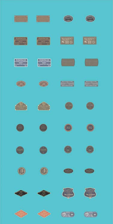 Image for 293-10183N Raised Lttr Bldrs Plates