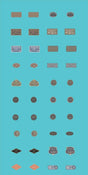 Image for 293-10183N Raised Lttr Bldrs Plates