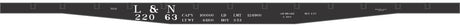 Image for 293-10239N L & N 45' Steel Flatcar