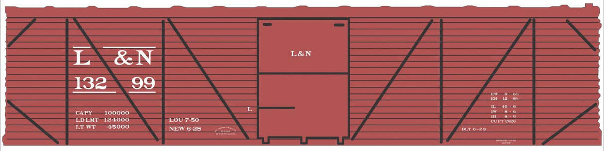 Image for 293-10241O L & N 40' SS Boxcar