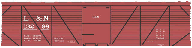 Image for 293-10241O L & N 40' SS Boxcar