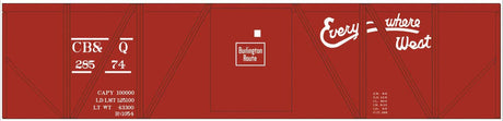 Image for 293-10246 CB&Q 40' SS Box Evrywhr W