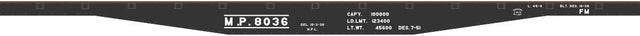 Image for 293-10272 MP 45' Steel Flatcar