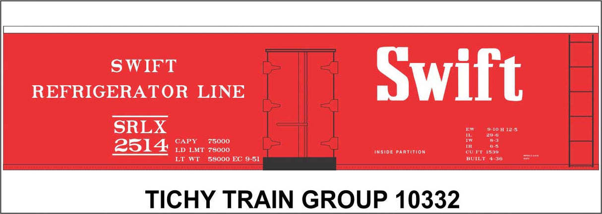 Image for 293-10332N Swift 40'Steel Rfr 2514