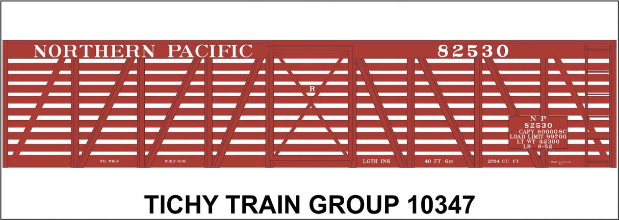 Image for 293-10347N NP 40' Wood Stockcar