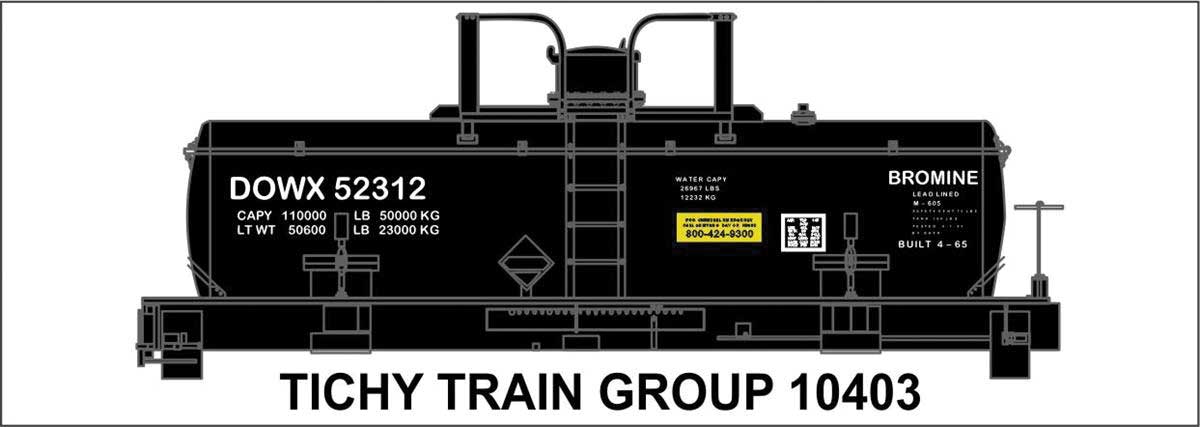 Image for 293-10403 DOW Chem Bromine Tank Dcl