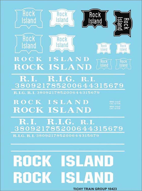 Image for 293-10423N Rock Island Rdnm Wht Dcls