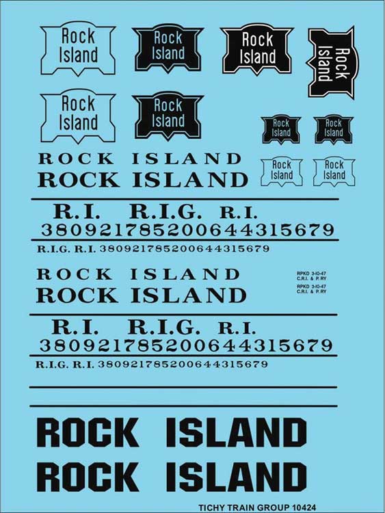 Image for 293-10424N Rock Island Rdnm Blk Dcls