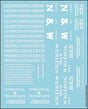 Image for 293-10428 N&W Rdnm Set Wht Goth Dcl