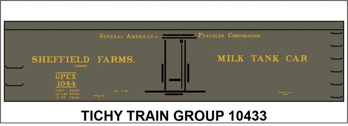 Image for 293-10433 Sheffield GPEX Tank Dcls