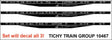 Image for 293-10467 NYC Lines, 40' Flat Set 3