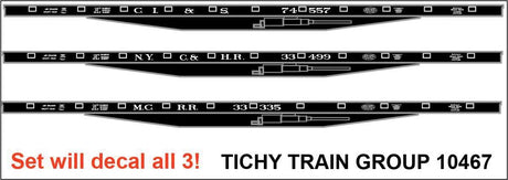 Image for 293-10467 NYC Lines, 40' Flat Set 3