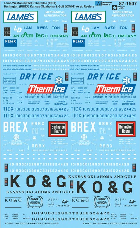 Image for 460-601507 REMX/TICX/RBBX/KO&G Reefr