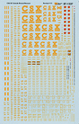 Image for 460-871337 CSX 50' O-B/E-P Boxcars